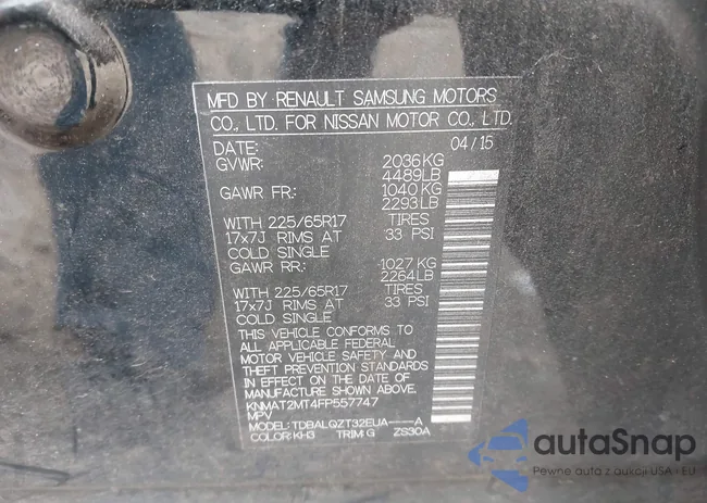 KNMAT2MT4FP557747: 44013171