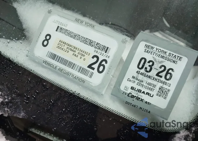 4S4BSANCXH3366923: 44013173