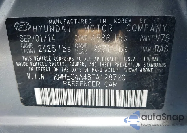 KMHEC4A48FA128720: 44012468