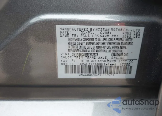 3N1AB8CV6MY232573: 44013773