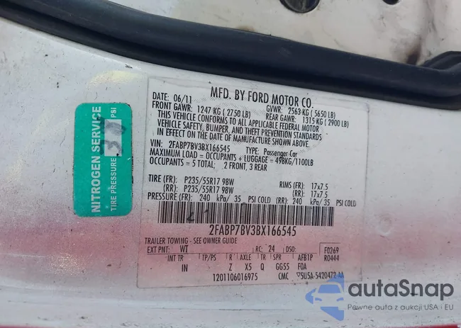 2FABP7BV3BX166545: 44013869