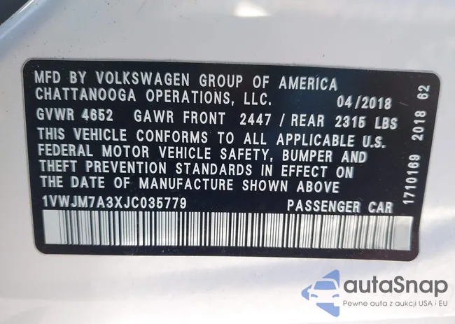 1VWJM7A3XJC035779: 44014883