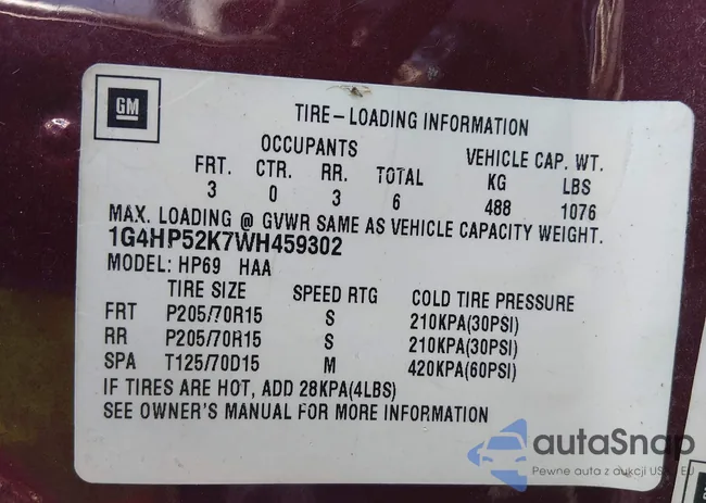 1G4HP52K7WH459302: 44014897