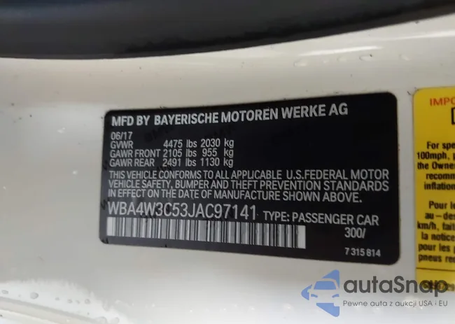 WBA4W3C53JAC97141: 44014936