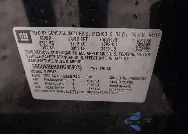 3GCUKREHXHG459073: 44015037