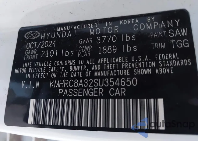 KMHRC8A32SU354650: 44014262