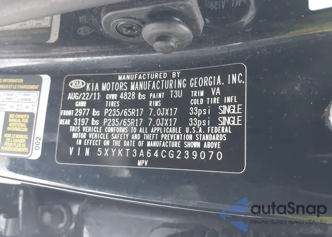 5XYKT3A64CG239070: 44014268