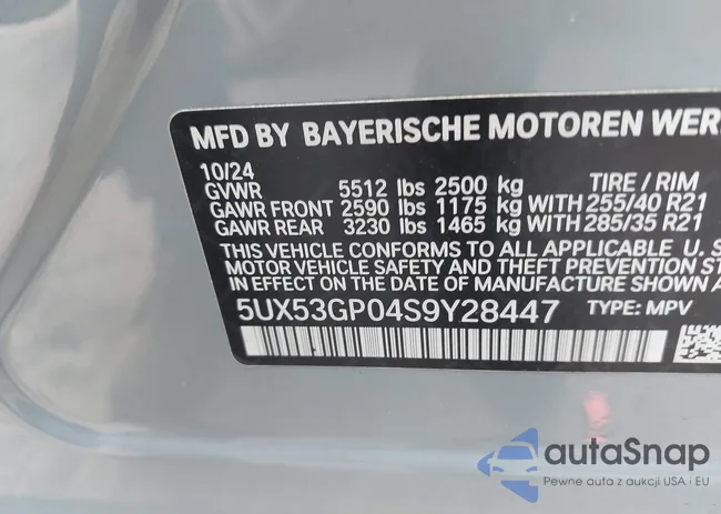 5UX53GP04S9Y28447: 44014312