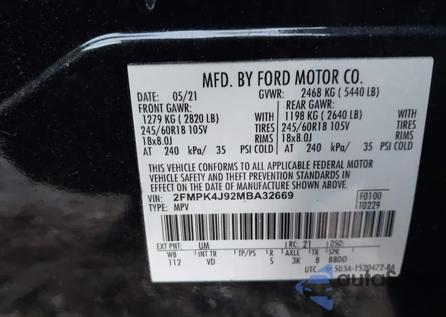 2FMPK4J92MBA32669: 44014589