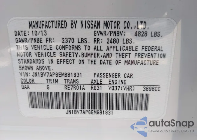 JN1BV7AP6EM681931: 44015708