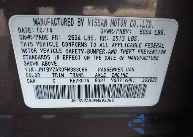 JN1BV7AR0FM393065: 44015860