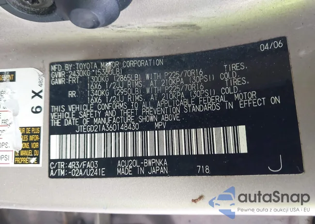 JTEGD21A360148430: 44016029