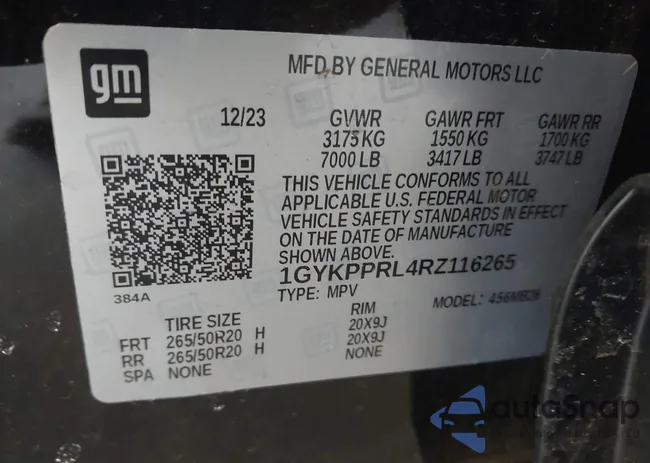 1GYKPPRL4RZ116265: 44015249