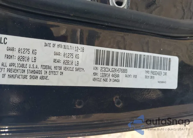 2C3CDXJG2KH576889: 44015285