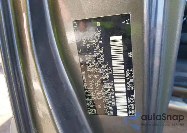 5TBRT34195S459656: 44015347