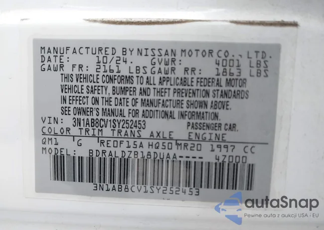 3N1AB8CV1SY252453: 44015351