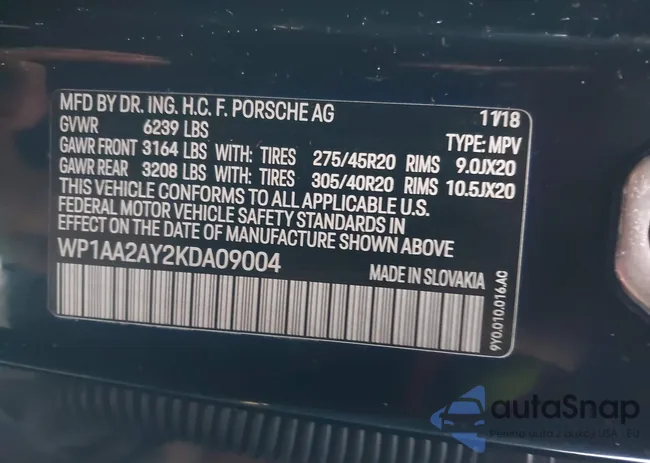 WP1AA2AY2KDA09004: 44015373