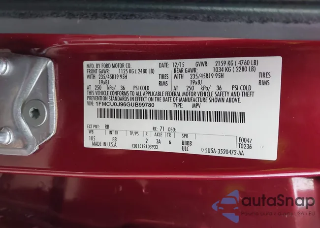 1FMCU0J96GUB99780: 44016714