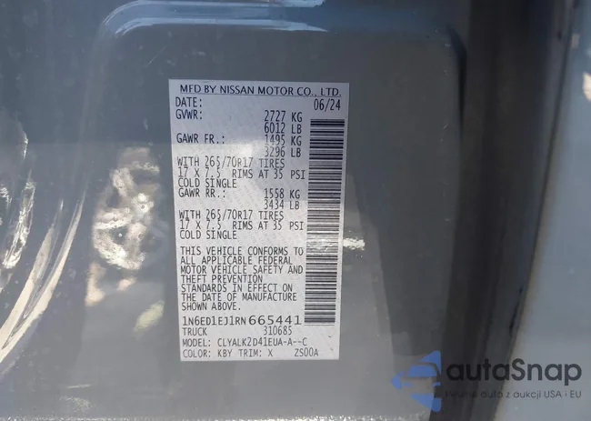 1N6ED1EJ1RN665441: 44016783