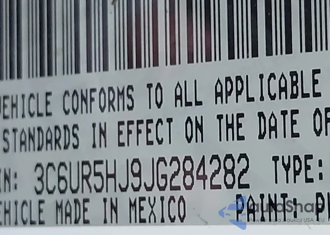 3C6UR5HJ9JG284282: 44017045