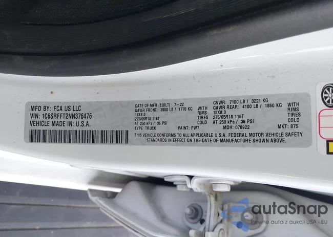 1C6SRFFT2NN376476: 44017097