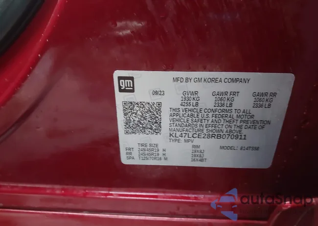 KL47LCE28RB070911: 44017167