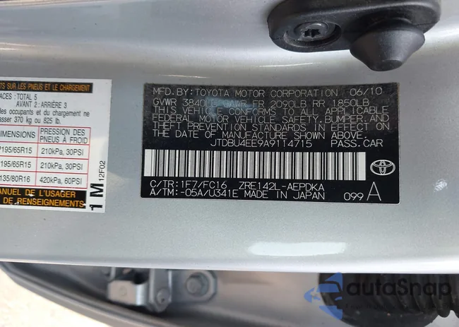 JTDBU4EE9A9114715: 44017672