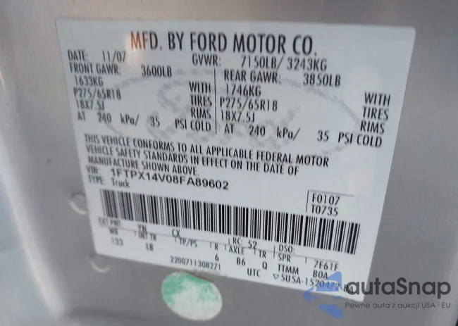 1FTPX14V08FA89602: 44017877