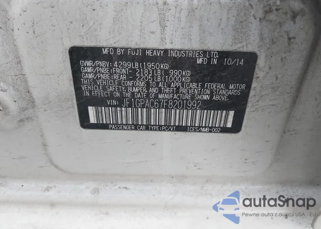 JF1GPAC67F8201992: 44017909