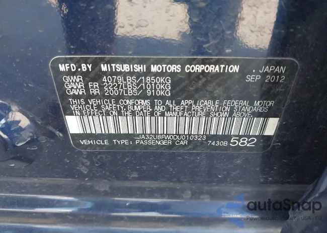 JA32U8FW0DU010323: 44017928