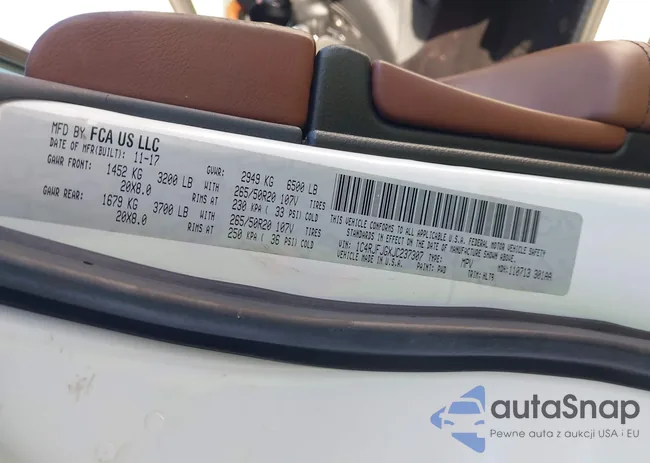 1C4RJFJGXJC237307: 44017980