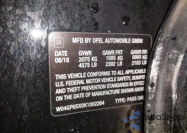 W04GP6SX0K1002264: 44018019