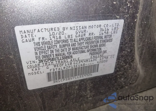 3N1CP5BV7LL559926: 44018685