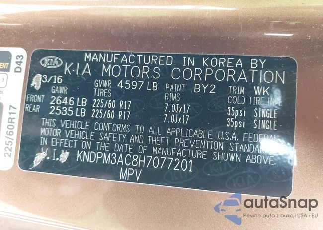 KNDPM3AC8H7077201: 44018830