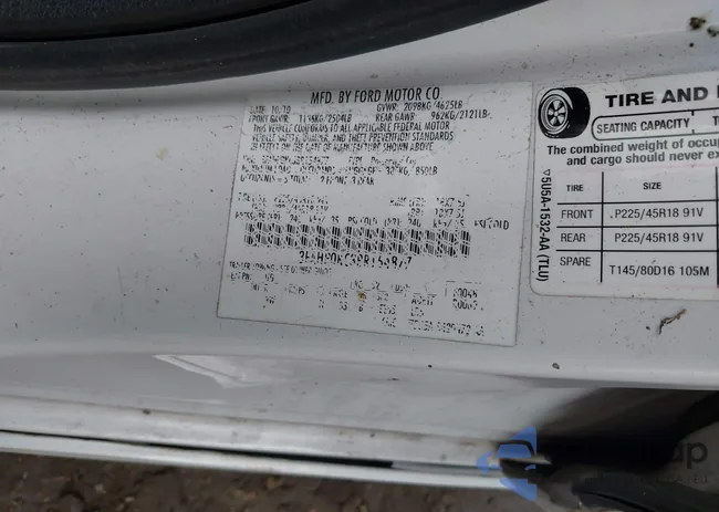 3FAHP0KC3BR154877: 44018914