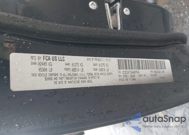 2C3CDXCT2HH667549: 44019064