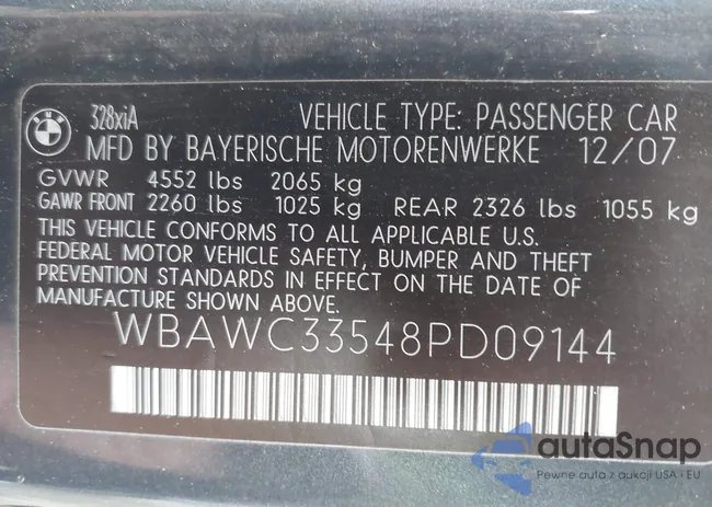 WBAWC33548PD09144: 44018294
