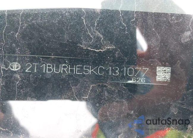 2T1BURHE5KC131077: 44018402