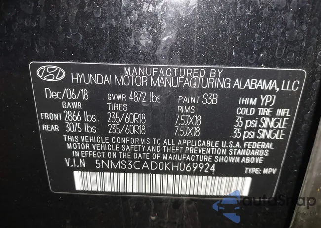 5NMS3CAD0KH069924: 44018404