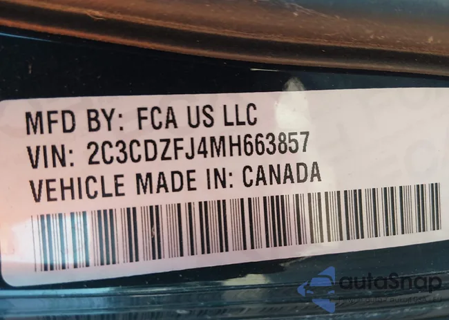 2C3CDZFJ4MH663857: 44018598