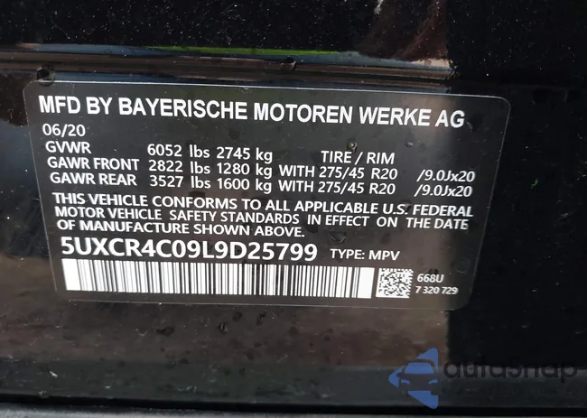 5UXCR4C09L9D25799: 44019824