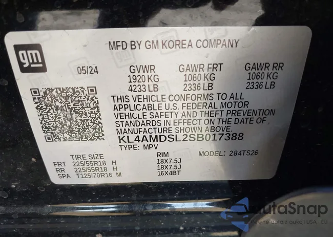 KL4AMDSL2SB017388: 44019831