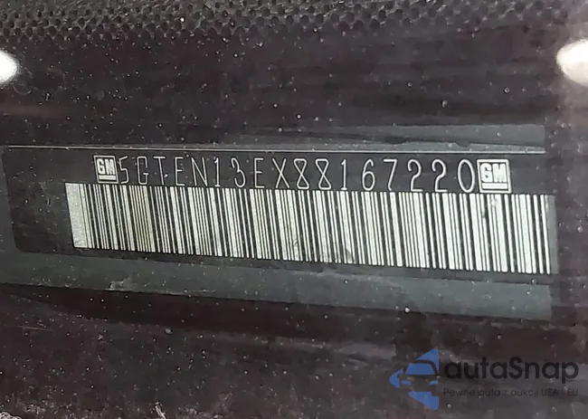 5GTEN13EX88167220: 44020079