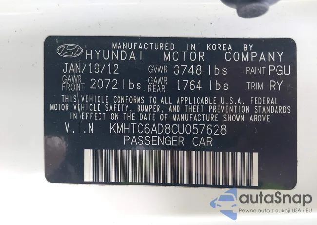 KMHTC6AD8CU057628: 44020131