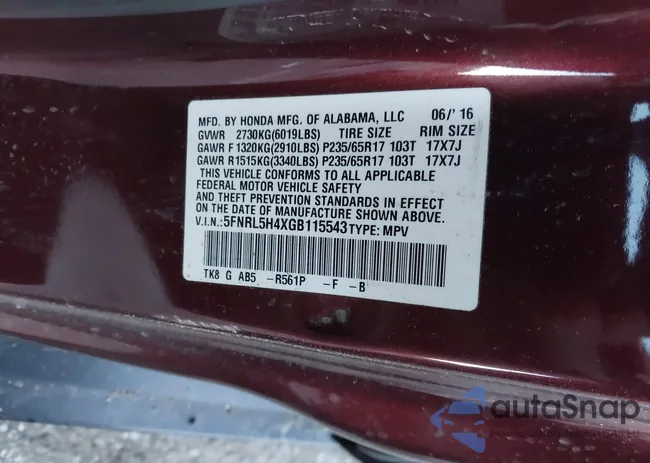 5FNRL5H4XGB115543: 44020155
