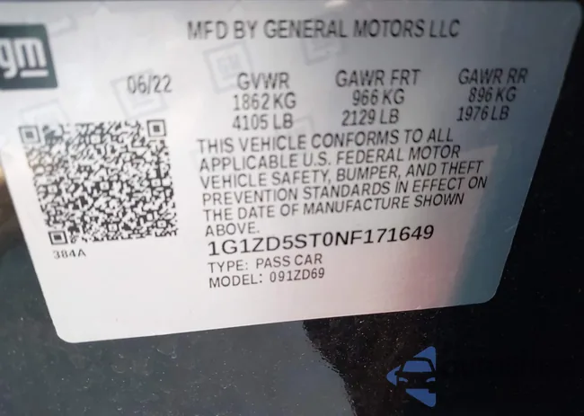 1G1ZD5ST0NF171649: 44019270