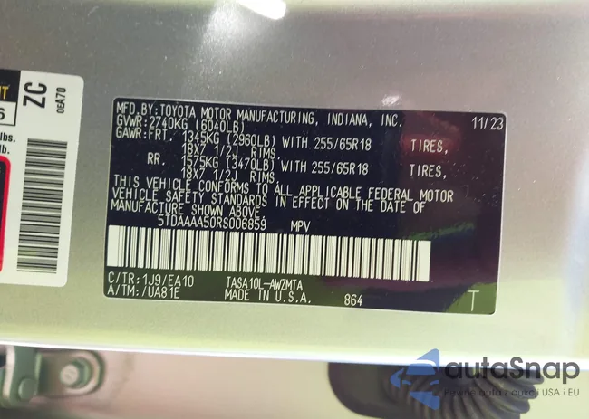 5TDAAAA50RS006859: 44020746