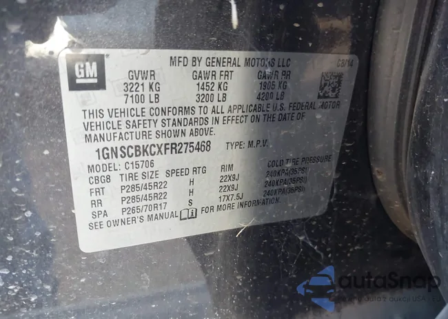 1GNSCBKCXFR275468: 44020824