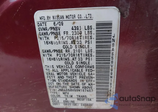 JN8AS58V99W187457: 44020936