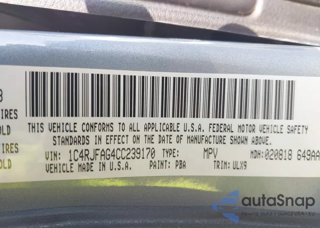 1C4RJFAG4CC239170: 44020995